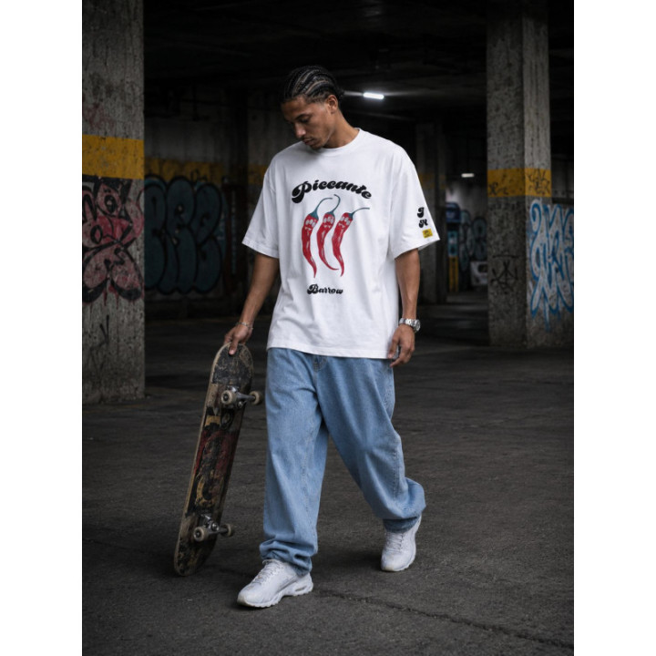 Camiseta PN408640 Oversize Blanco para hombre