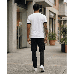 Camiseta PN539136 Básica Para Hombre
