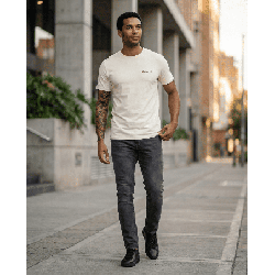 Camiseta PN067840 Básica Para Hombre