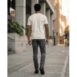 Camiseta PN067840 Básica Para Hombre