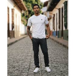 Camiseta PN171776 Básica Para Hombre