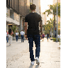 Camiseta PN100800 Básica Oscuro Para Hombre