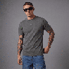 Camiseta B66048 Básica Oscuro Para Hombre