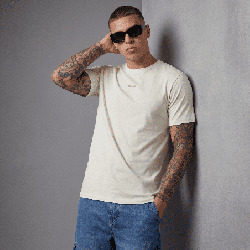 Camiseta B66048 Básica Para Hombre