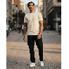 Camiseta PN451520 Básica Para Hombre