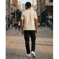 Camiseta PN451520 Básica Para Hombre