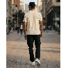 Camiseta PN451520 Básica Para Hombre