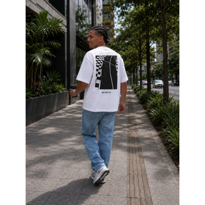 Camiseta PN113728 Oversize Blanco para hombre