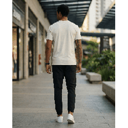 Camiseta PN307776 Básica Oscuro Para Hombre