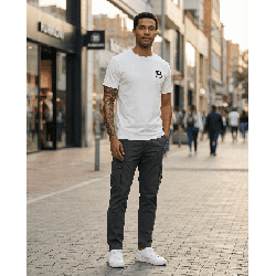 Camiseta PN307776 Básica Oscuro Para Hombre