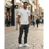 Camiseta PN307776 Básica Oscuro Para Hombre