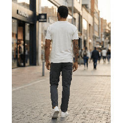 Camiseta PN307776 Básica Oscuro Para Hombre