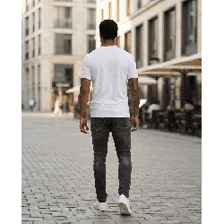 Camiseta PN369152 Básica Oscuro Para Hombre
