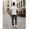 Camiseta PN369152 Básica Oscuro Para Hombre