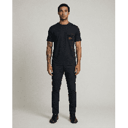 Camiseta PN394176 Básica Oscuro Para Hombre