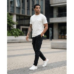 Camiseta PN394176 Básica Oscuro Para Hombre