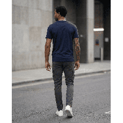 Camiseta PN729216 Básica Oscuro Para Hombre