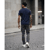 Camiseta PN729216 Básica Oscuro Para Hombre