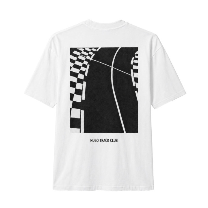 Camiseta PN113728 Oversize Blanco para hombre