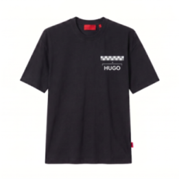 Camiseta PN080960 Oversize Negro para hombre