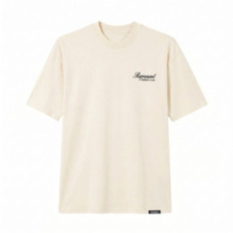 Camiseta PN982656 Oversize Crema para hombre