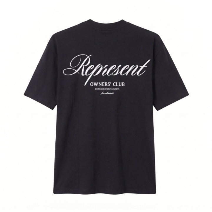 Camiseta PN884352 Oversize Negro para hombre