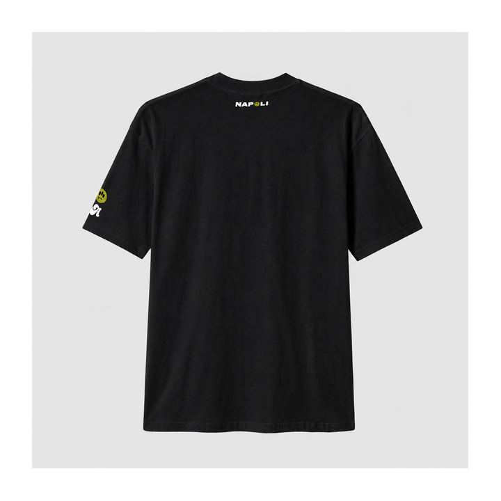 Camiseta PN375872 Oversize Negro para hombre