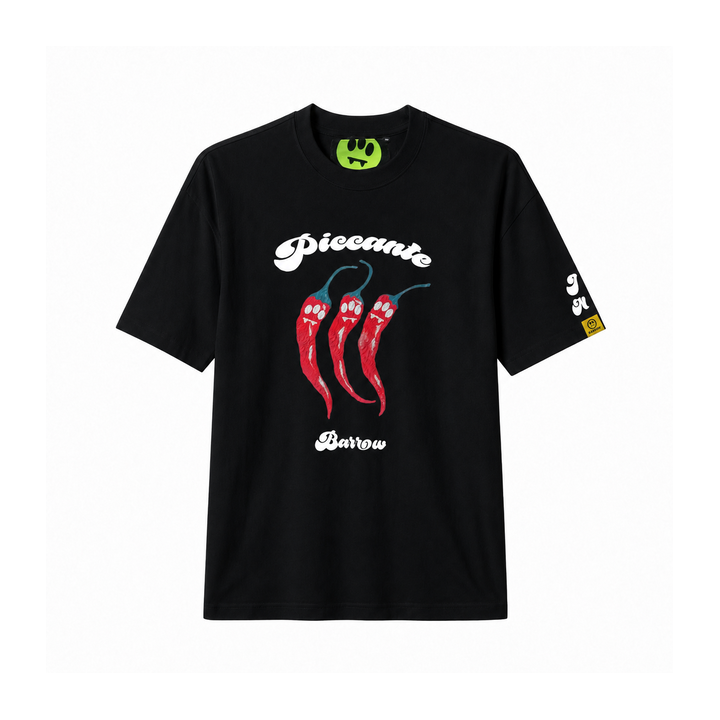 Camiseta PN375872 Oversize Negro para hombre