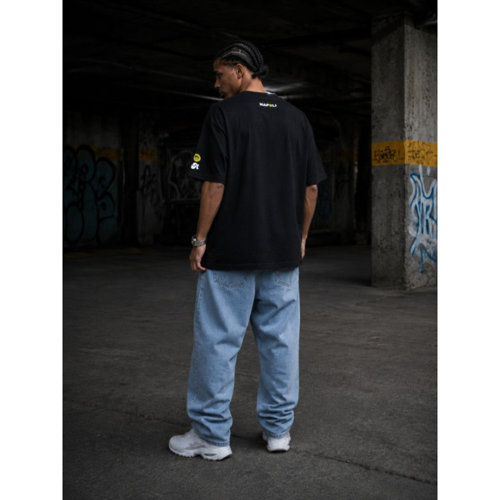 Camiseta PN375872 Oversize Negro para hombre