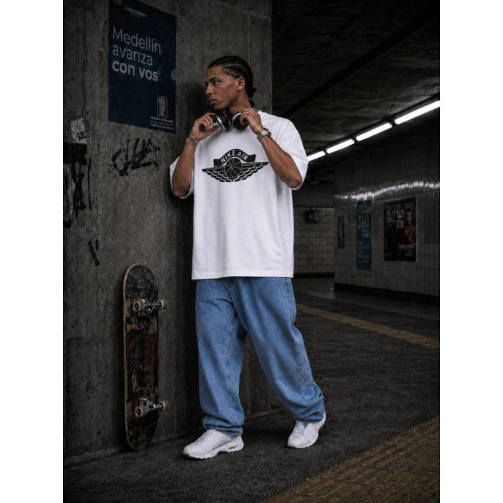 Camiseta PN343104 Oversize Blanco para hombre
