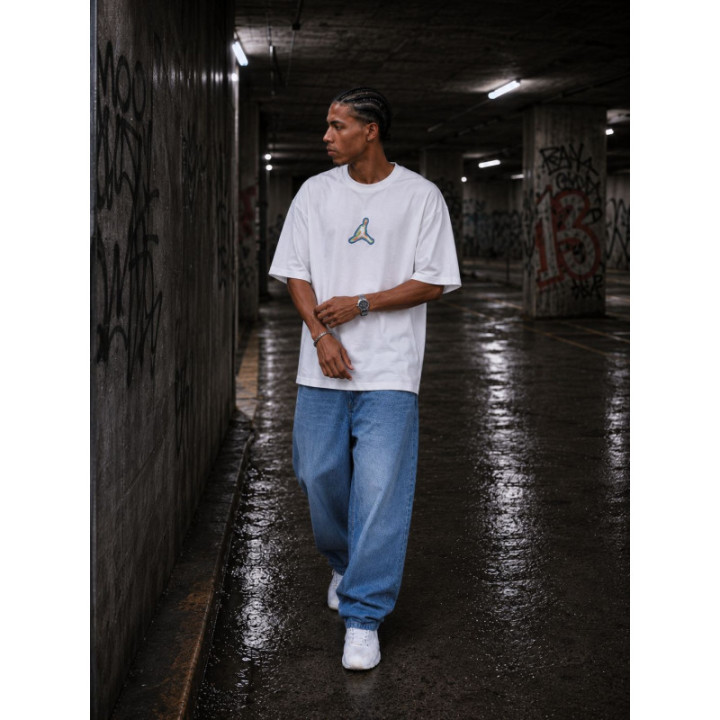Camiseta PN277568 Oversize Blanco para hombre